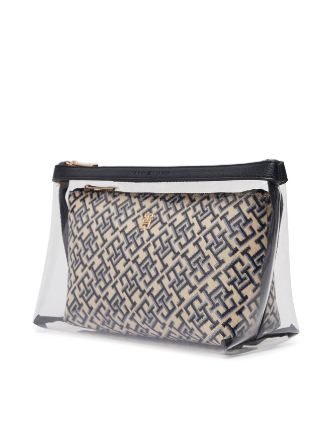 Tommy Hilfiger Kosmetiktaschen-Set Tommy Hilfiger Th Icon Washbag 2 Pack Jacq AW0AW18708 Bunt