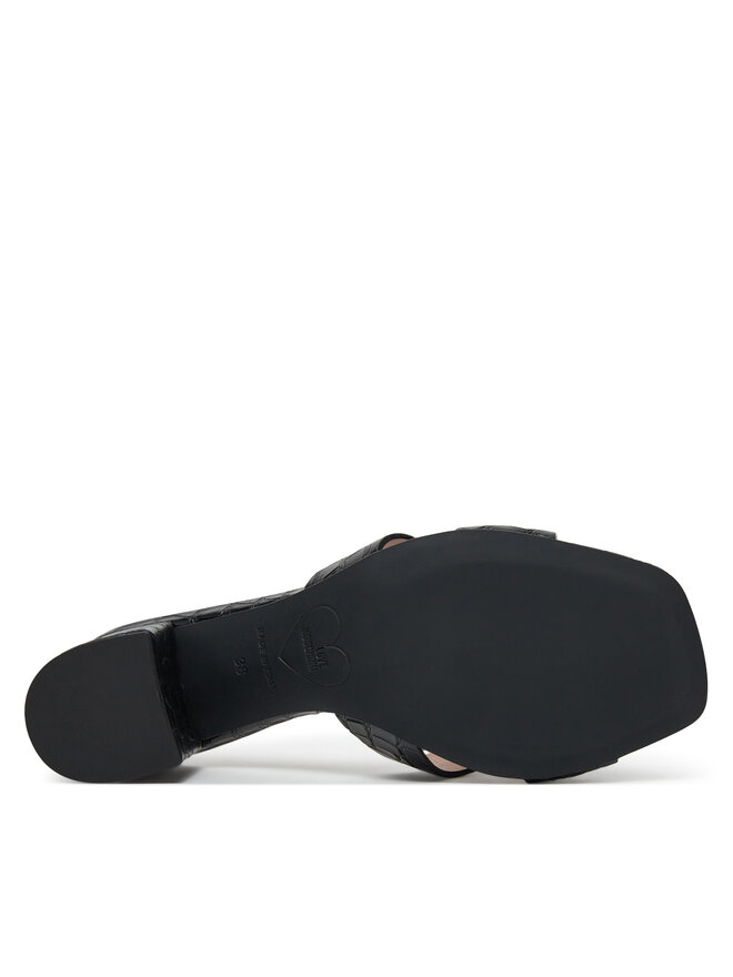 LOVE MOSCHINO Παντόφλες LOVE MOSCHINO JA28065G1MIB0000 Μαύρο