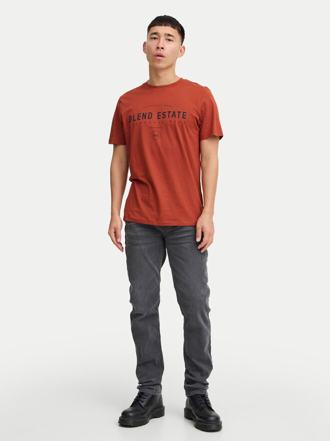 Blend Blend Póló 20717160 Piros Regular Fit