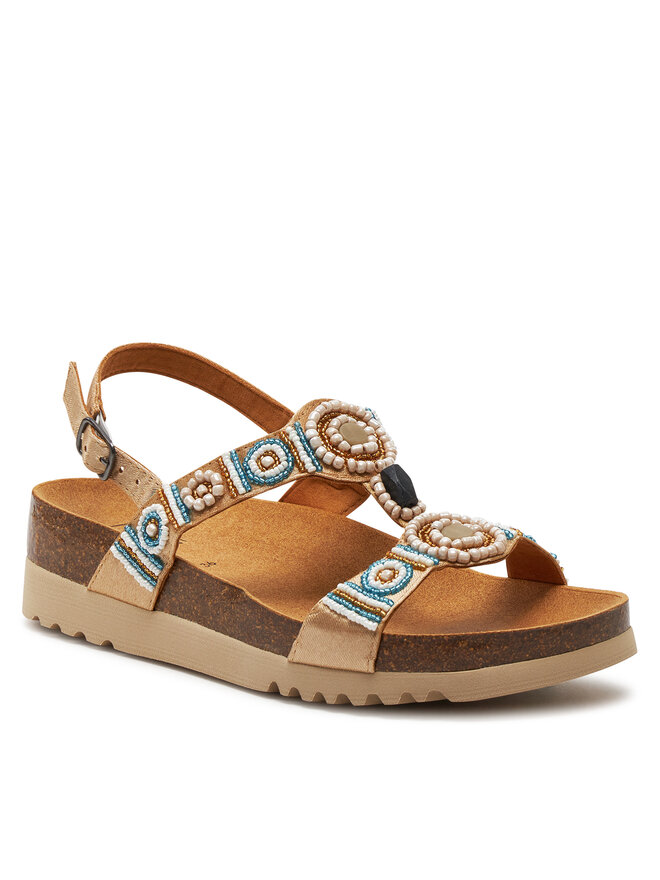 Scholl Sandalen Scholl Bogota MF31418 Goldfarben