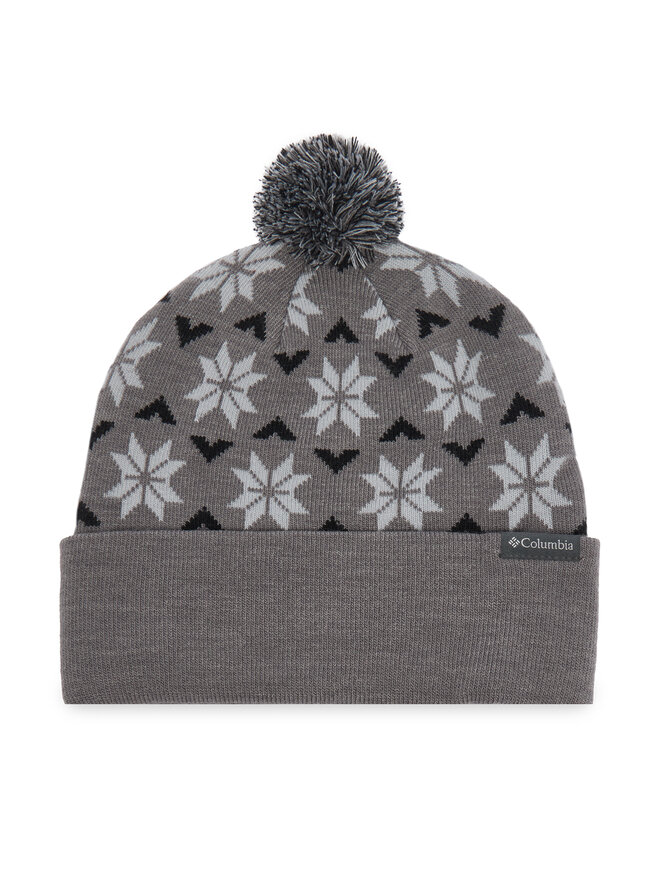 Columbia Set Mütze und Handschuhe Columbia Snowflake 2180781 Dunkelgrau