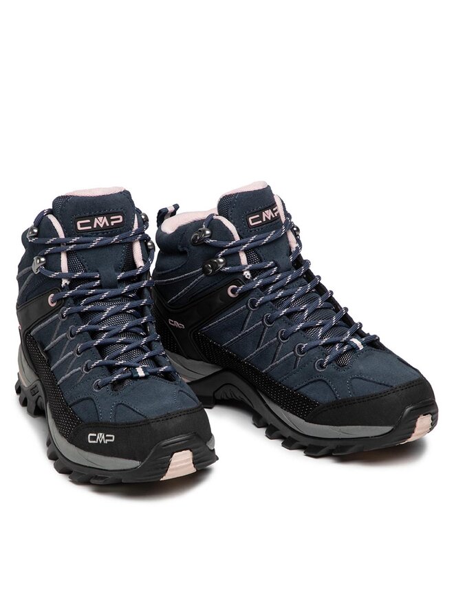 CMP Scarpe da trekking CMP Rigel Mid Wmn Trekking Shoe Wp 3Q12946 Blu scuro