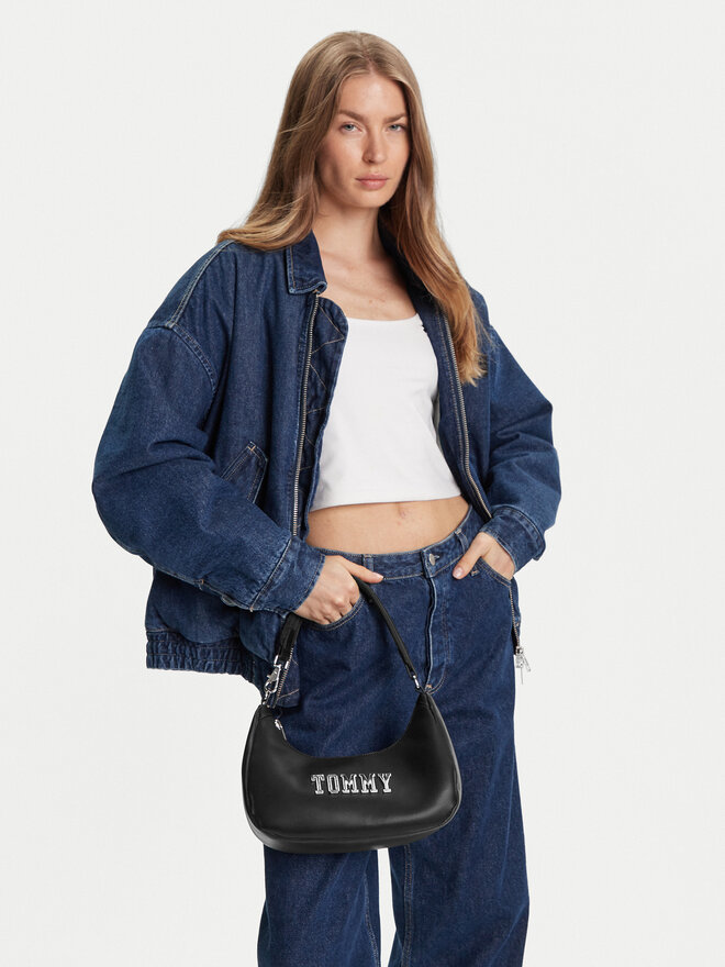 Tommy Jeans Soma Tommy Jeans Tjw Everywhere Shoulder Bag AW0AW17364 Melns
