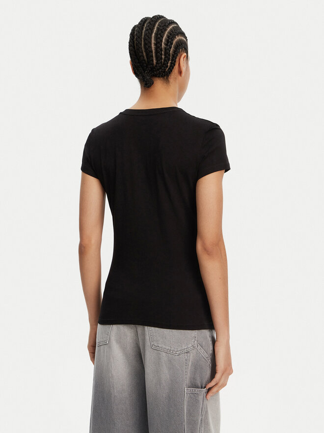 Armani Exchange Armani Exchange Póló XW000529 AF10356 UC001 Fekete Slim Fit