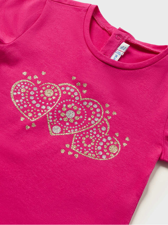 Mayoral Mayoral T-Shirt 105 Rosa Regular Fit