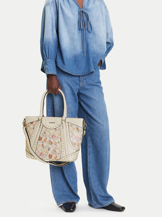 Laura Vita Bolso Laura Vita Amber 02 Blanco
