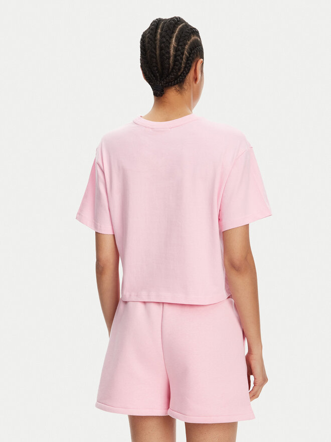 Hunter Hunter Póló Abby HARW0059251 Rózsaszín Boxy Fit