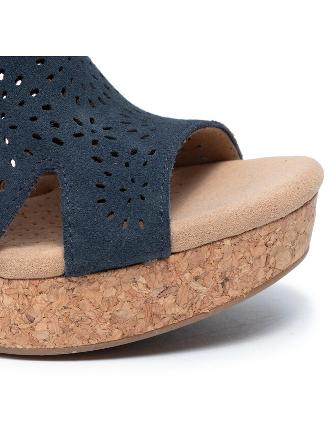 Clarks Sandale Clarks Giselle Bay 261594474 Tamnoplava
