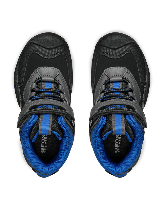 Geox Kotníková obuv Geox Jr New Savage B Abx J261WB 050BU C0071 S Šedá
