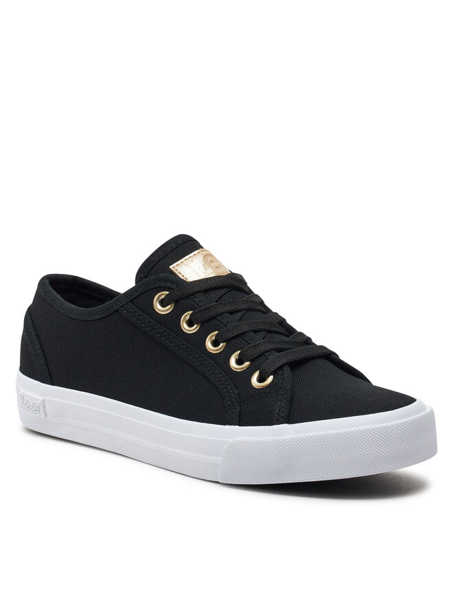 Lee Πάνινα παπούτσια Lee Ava C Women Low 50241019.25Y Μαύρο