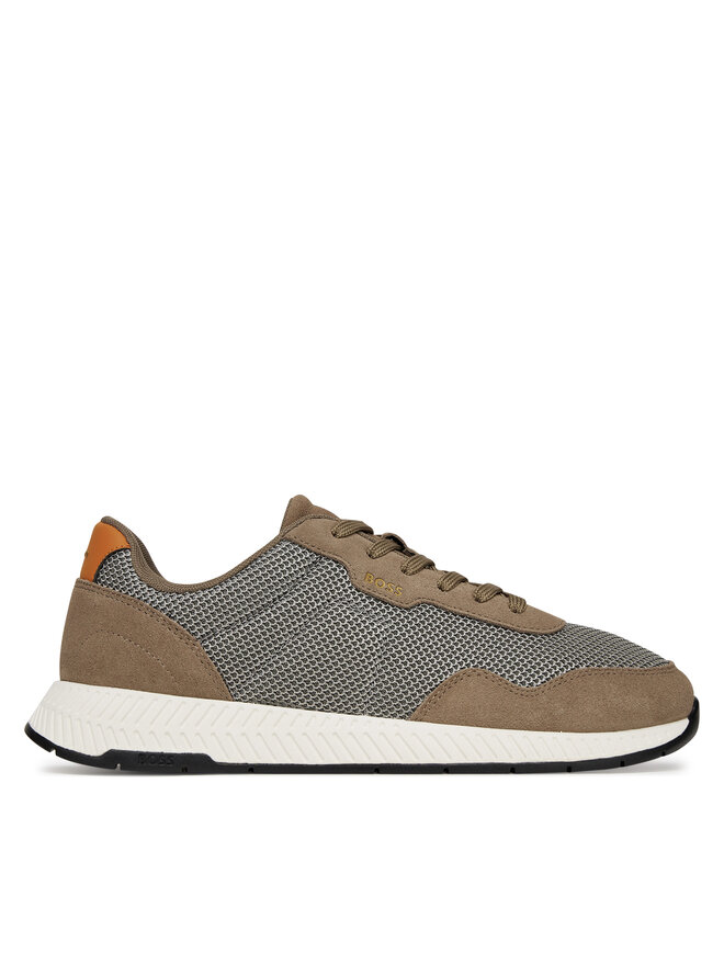 BOSS Sneakersy BOSS Titanium 50541882 Hnedá