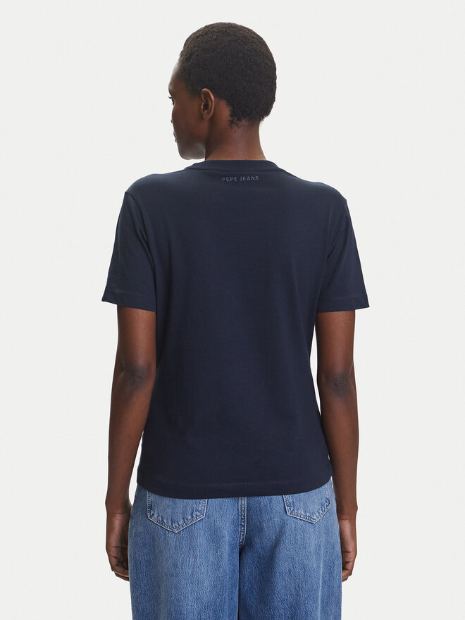 Pepe Jeans Pepe Jeans Marškinėliai Red Bull Racing RL500004 Tamsiai mėlyna Regular Fit