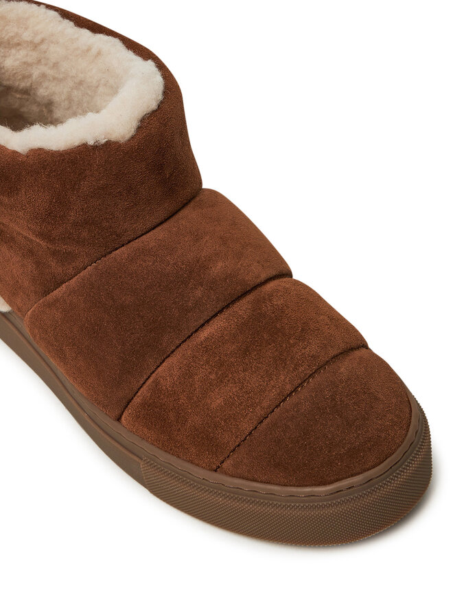 Inuikii Śniegowce Inuikii Shearling Slipin 75202-010 Brązowy