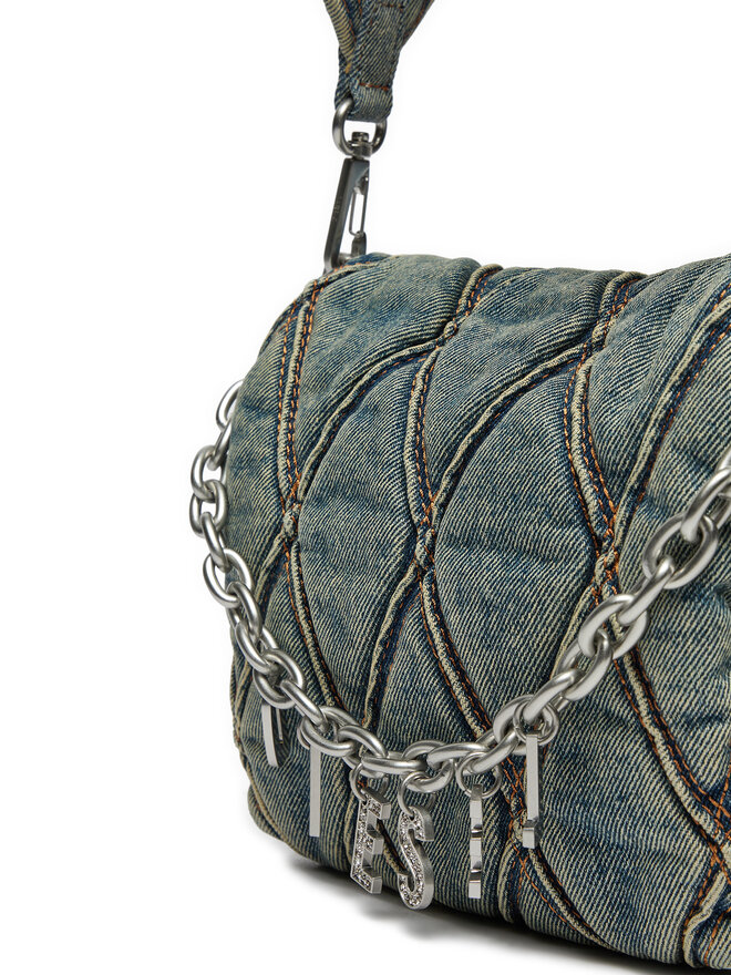Diesel Handtasche Diesel Charm-D X09597P5570 Blau