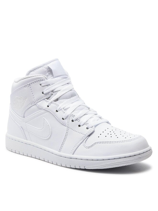 Nike Sneakersy Nike Air Jordan 1 Mid 554724 136 Biały