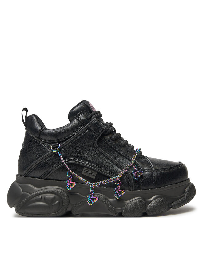 Buffalo Sneakersy Buffalo Cld Corin Chain Butterfly 1636209 Czarny