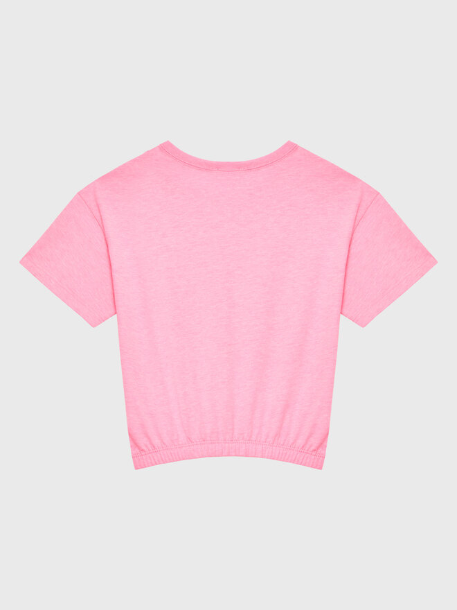 United Colors Of Benetton United Colors Of Benetton Póló 37YKC10AU Rózsaszín Boxy Fit