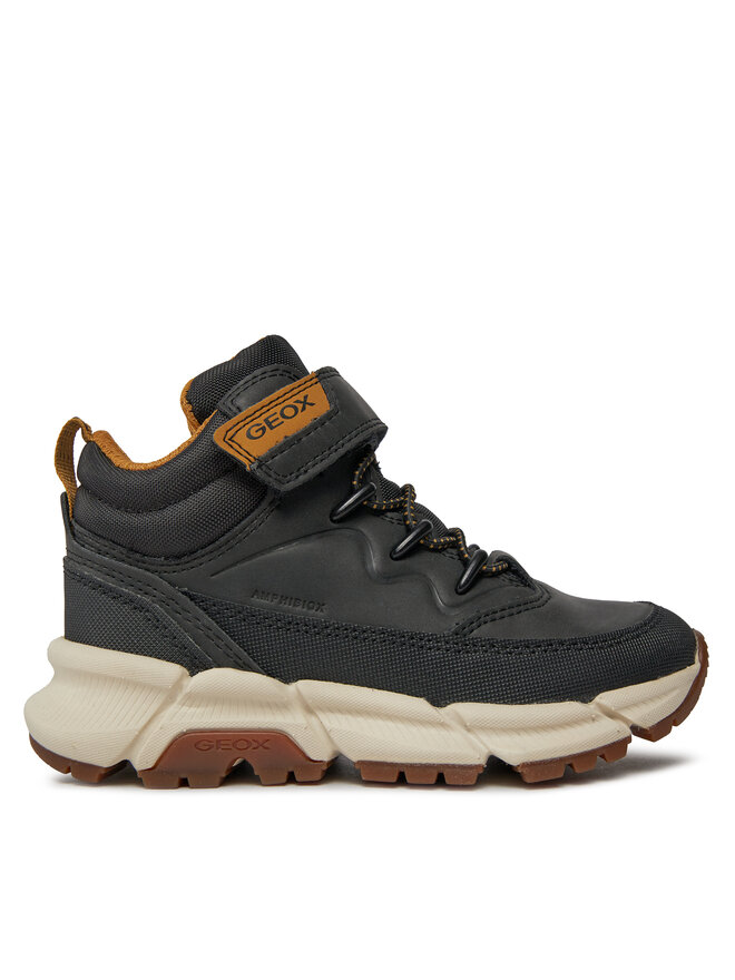 Geox Botas altas Geox J Flexyper Plus Boy J36LCG 0MEFU C9241 M Negro