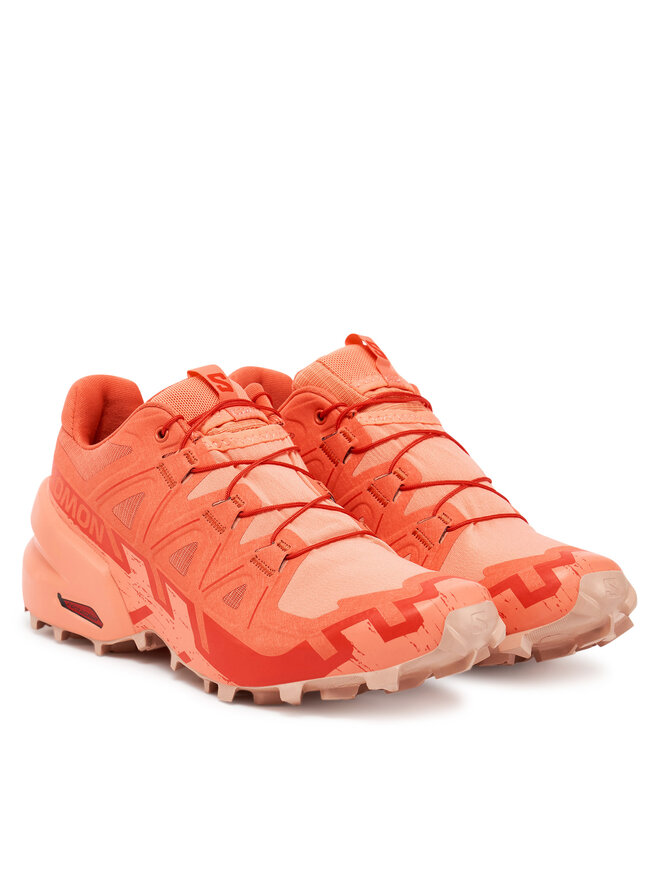 Salomon Buty do biegania Salomon Speedcross 6 L47766200 Pomarańczowy