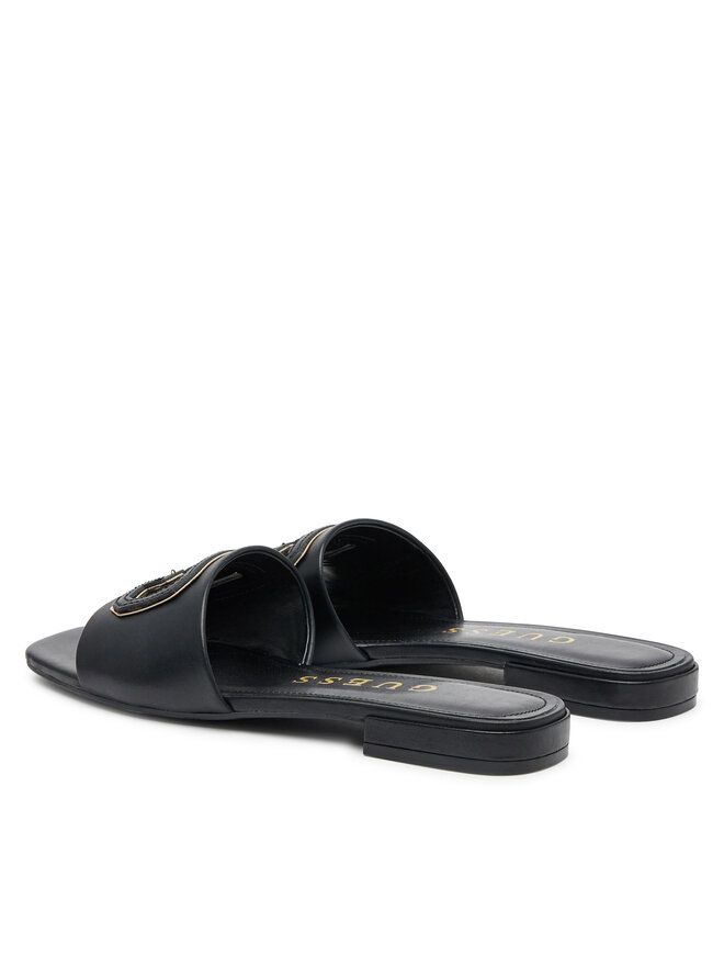 Guess Iešļūcenes Guess FLJTAR LEA19 Melns