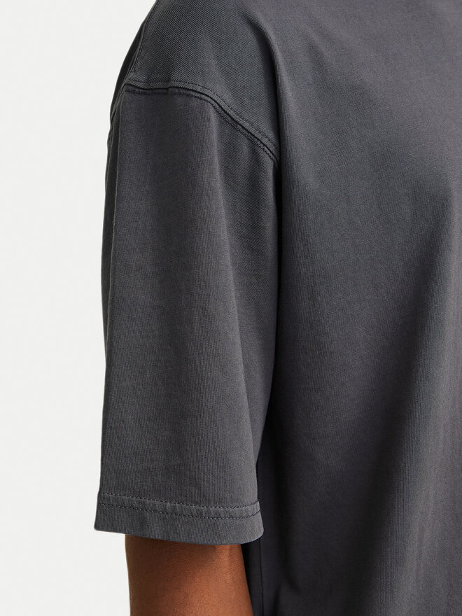 Jack&Jones Jack&Jones Marškinėliai Charge 12268270 Pilka Oversize