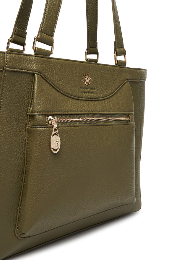 Beverly Hills Polo Club Handtasche Beverly Hills Polo Club C-BHPC-L-002-08 Grün