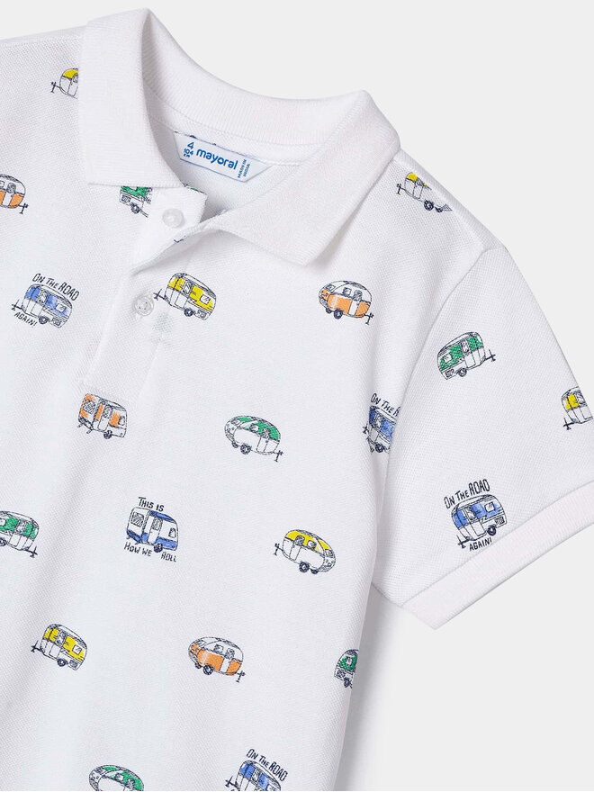 Mayoral Mayoral Poloshirt 3107 Weiß Regular Fit
