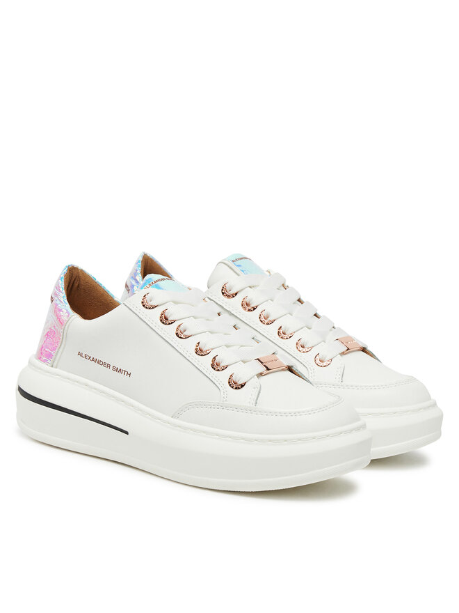 Alexander Smith Sneakersy Alexander Smith Lancaster ASBBLSW 1896 Biały