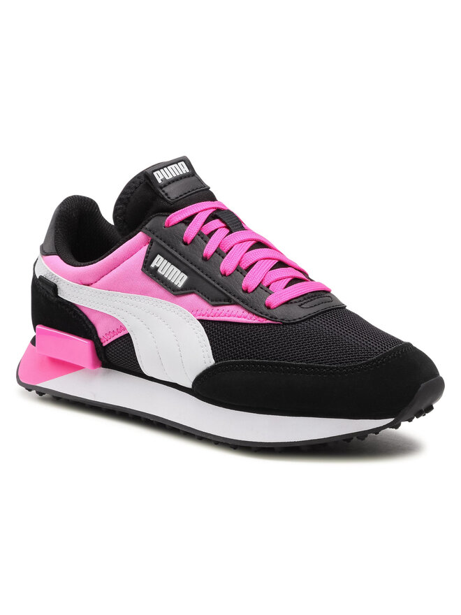Neon pink puma shoes best sale