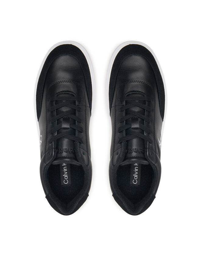 Calvin Klein Sneakers Calvin Klein Classic Cups Oxf Tmb Lth-Su Tc HM0HM02354 Schwarz
