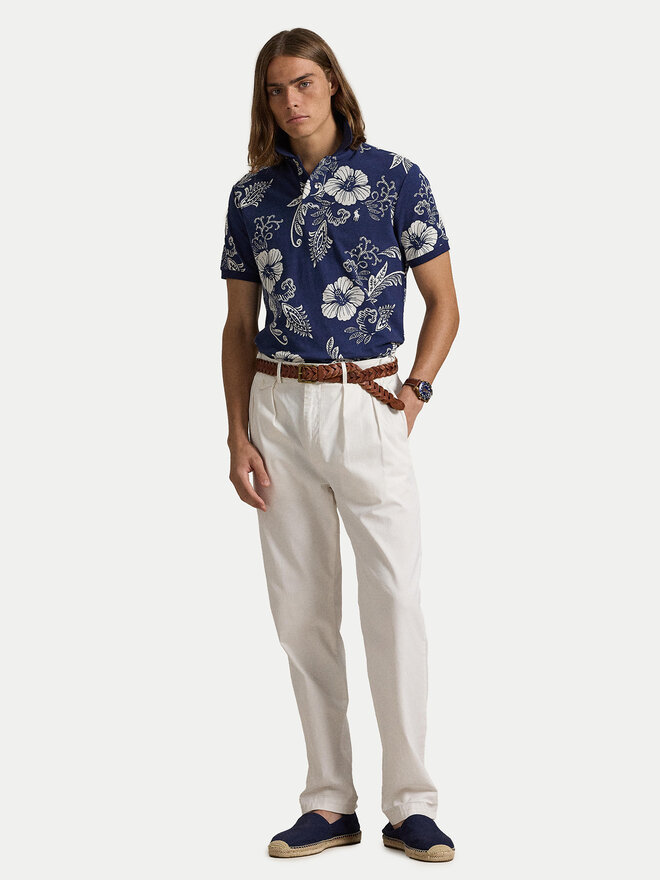 Polo Ralph Lauren Polo Ralph Lauren Poloshirt 710956684001 Dunkelblau Custom Slim Fit