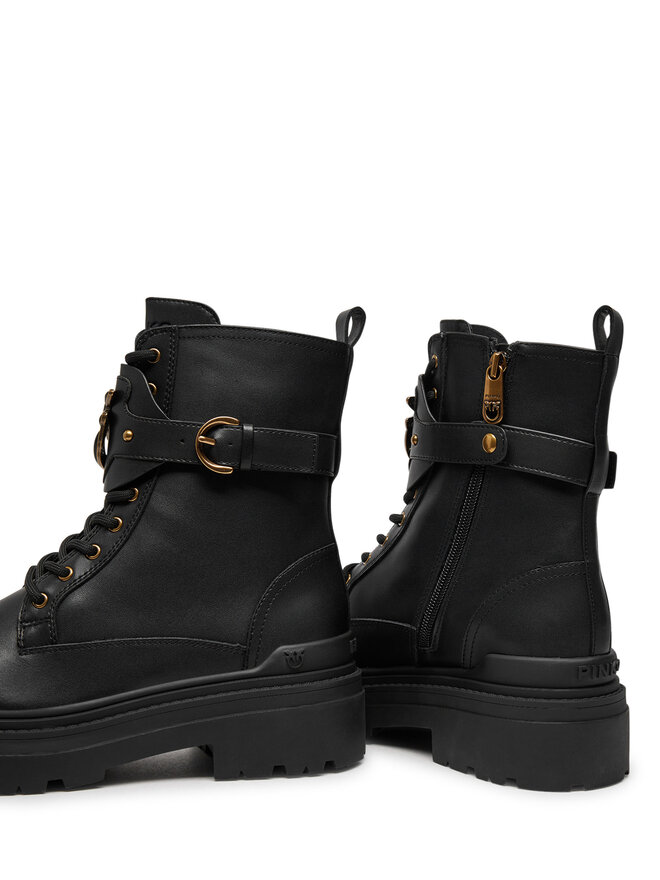 PINKO Schnürstiefeletten PINKO Mia 07 SD0147 P001 Schwarz