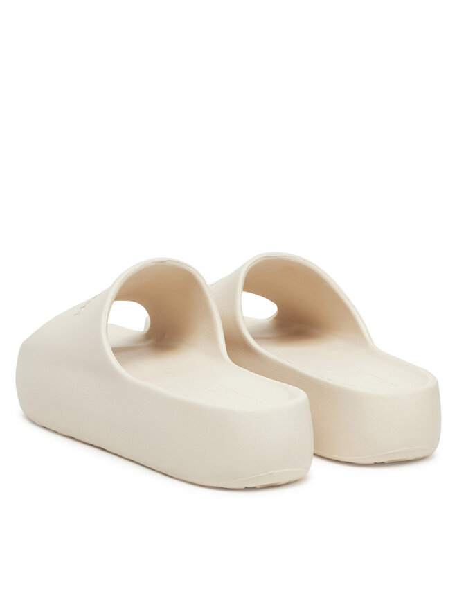 Tommy Jeans Klapki Tommy Jeans Tjw Chunky Pool Slide Ess EN0EN02879 Écru