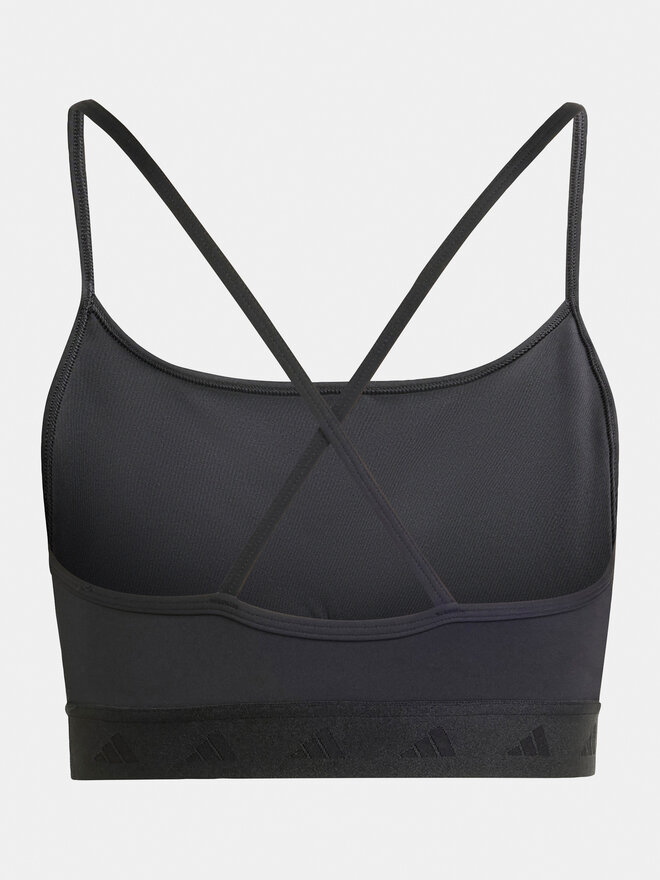adidas adidas Špotni nedrček Hyperglam IS4491 Črna