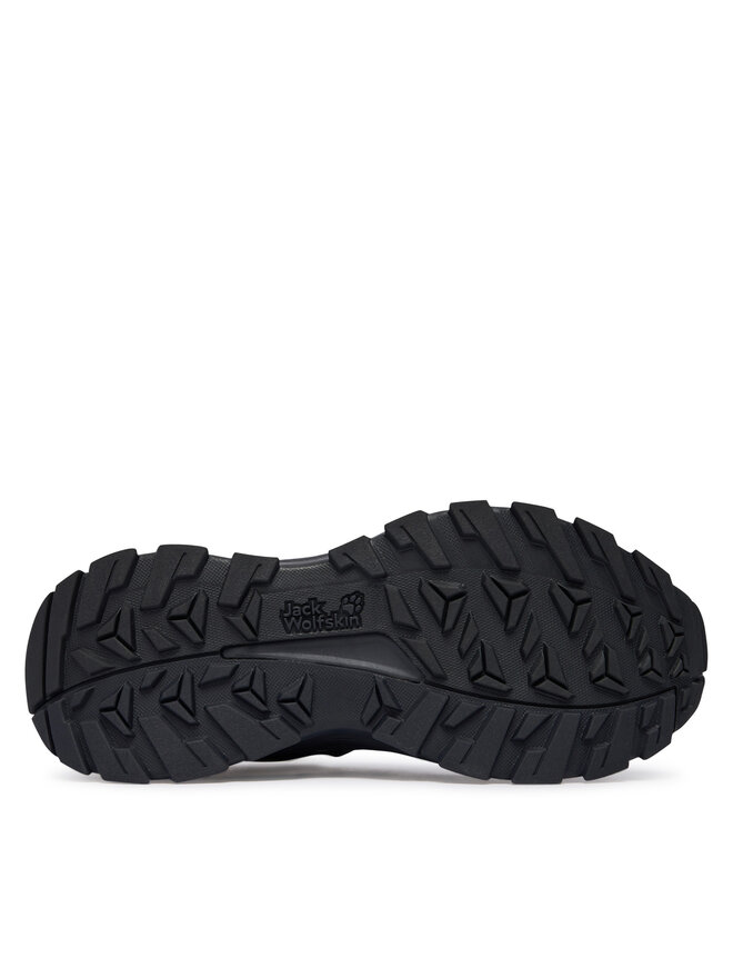 Jack Wolfskin Trekkingschuhe Jack Wolfskin Wild Hike Mid A65576 Schwarz