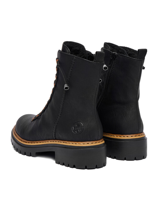 Rieker Schnürschuhe Rieker CEO-72653-00 Schwarz