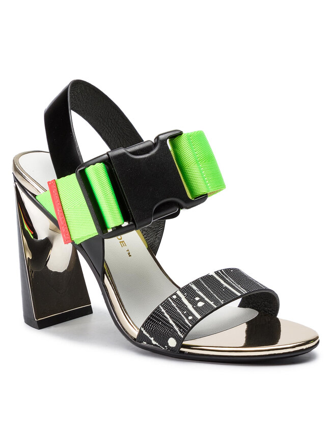 United Nude Босоніжки United Nude Molten Sandal Hi 1043859327144 Чорний