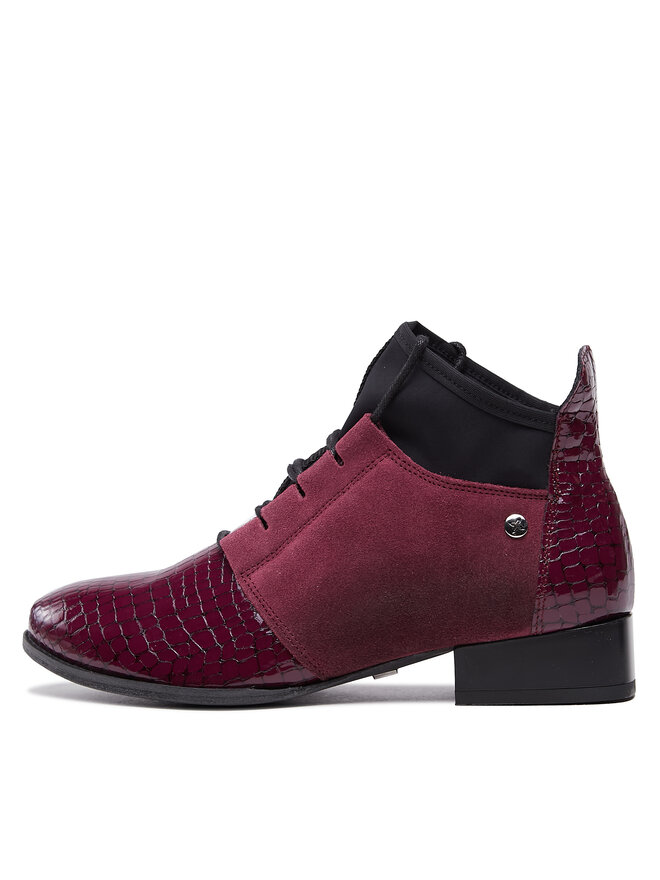 Maciejka Īsie zābaki Maciejka 04744-48/00-7 Bordo