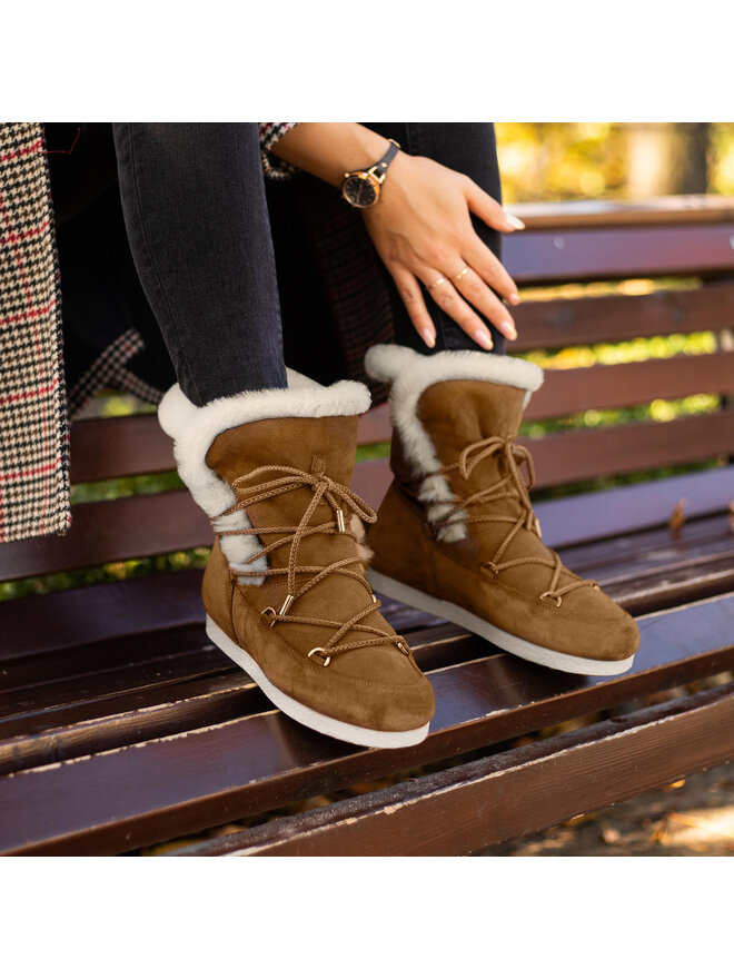 Bottes de neige Moon Boot Far Side High Shear 24200700002 Marron fr.eschuhe.ch