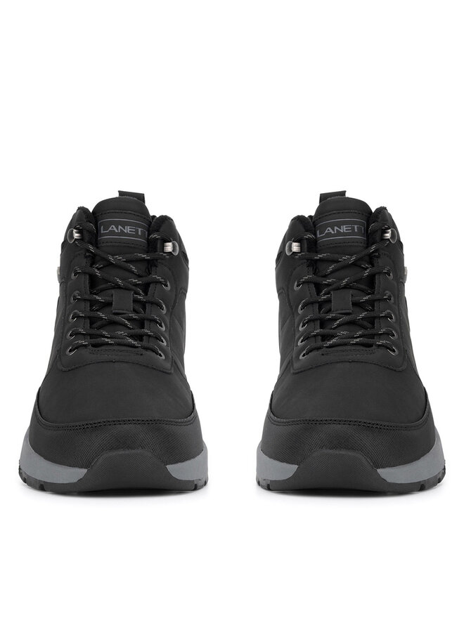 Lanetti Schnürschuhe Lanetti CEO-V5-BURGOS Schwarz