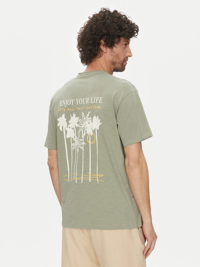 Liu Jo Liu Jo T-Shirt QA5185 J7734 76206 Grün Regular Fit