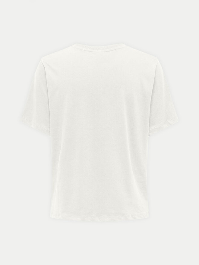 JDY JDY Футболка Felisa 15300408 Écru Regular Fit