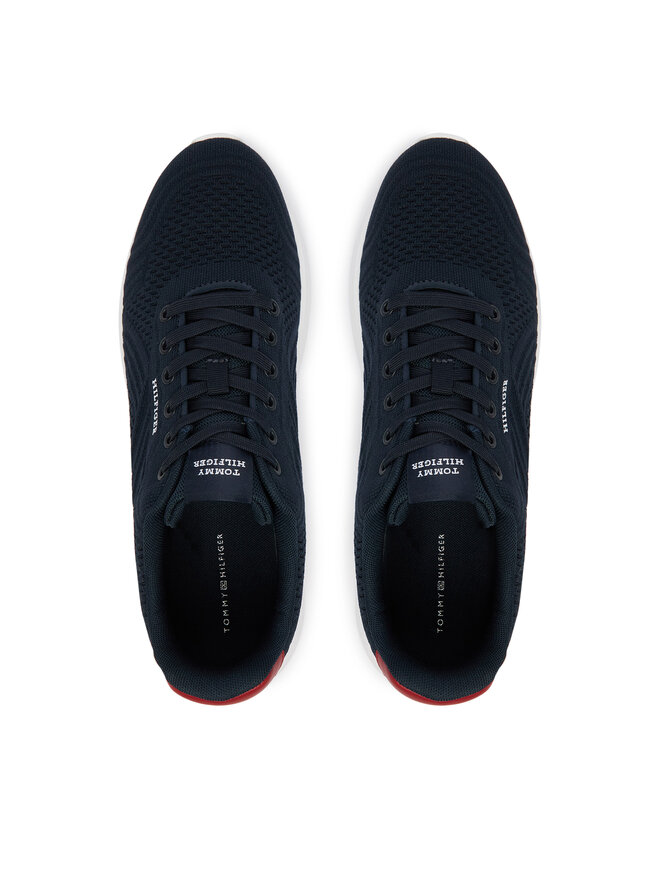 Tommy Hilfiger Sneakers Tommy Hilfiger Lightweight Runner Mix FM0FM05755 Dunkelblau