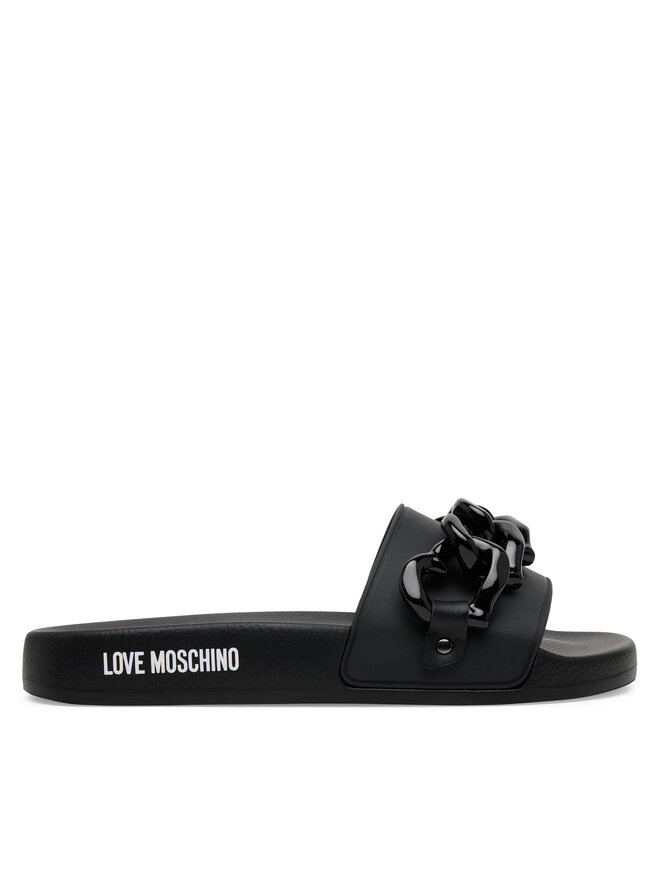 LOVE MOSCHINO Παντόφλες LOVE MOSCHINO JA28132G1MI17000 Μαύρο