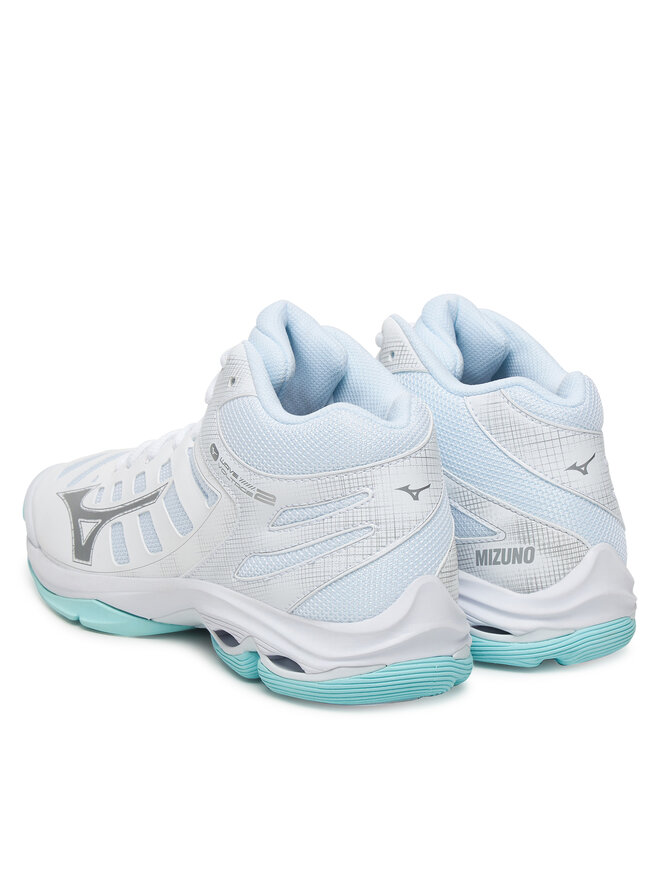 Mizuno Batai uždaroms aikštelėms Mizuno Wave Voltage 2 Mid V1GC2465 Oranžinė