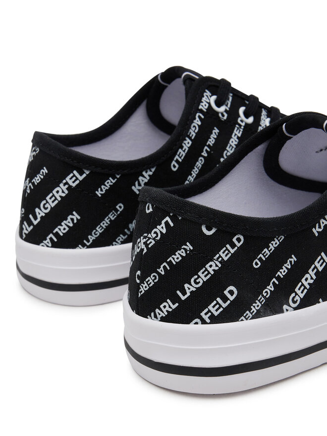 Karl Lagerfeld Kids Sneakers aus Stoff Karl Lagerfeld Kids Z30562 S Schwarz