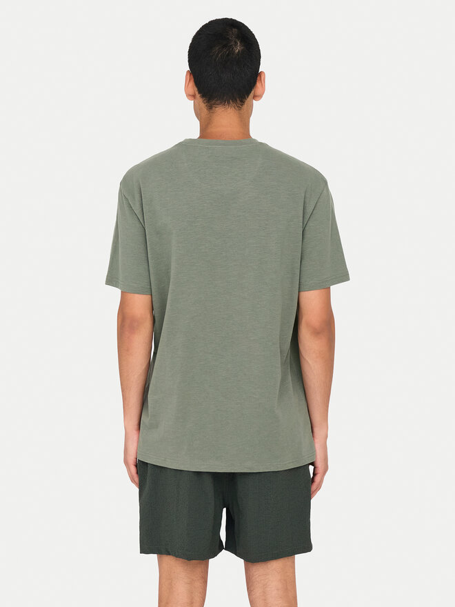 Only & Sons Only & Sons Camiseta 22025286 Verde Regular Fit
