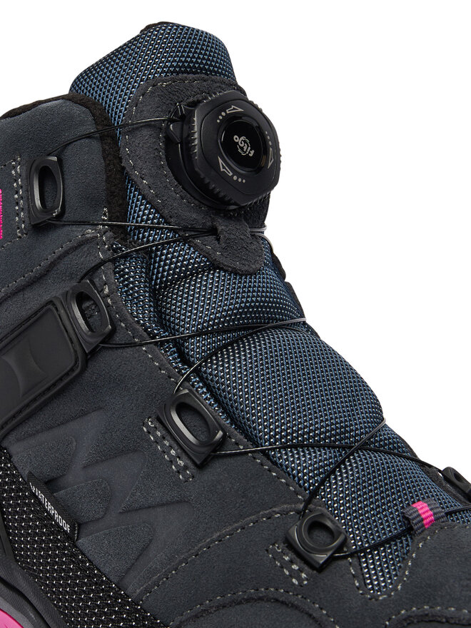 CMP Трекінгові черевики CMP Kiruna Mid FitGo Fleece Wp 3Q57894J Чорний