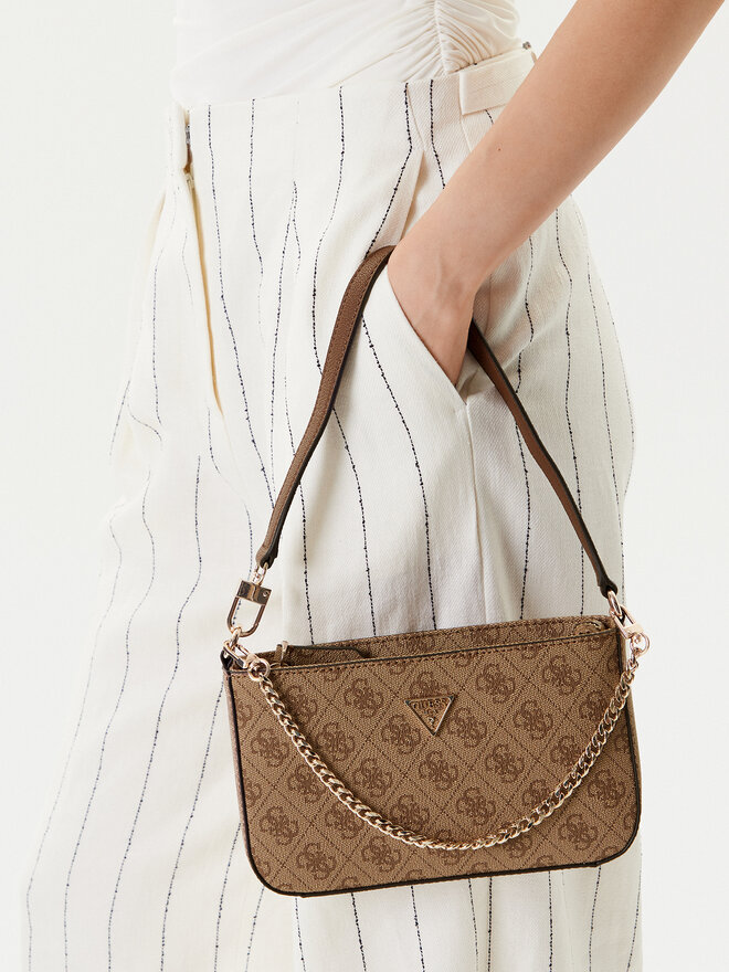 Guess Ročna torba Guess Noelle II Mini HWBG96 72720 Rjava