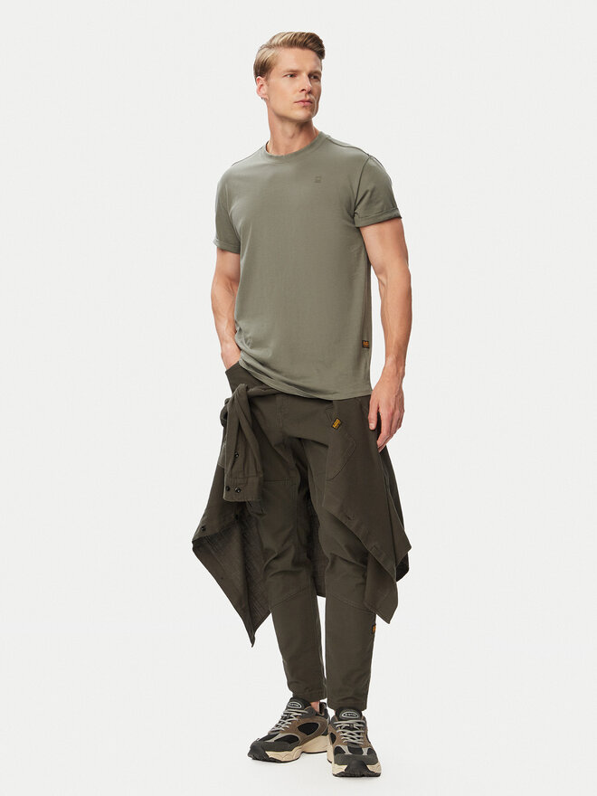 G-Star Raw G-Star Raw Футболка Lash D16396-B353 Хакі Regular Fit